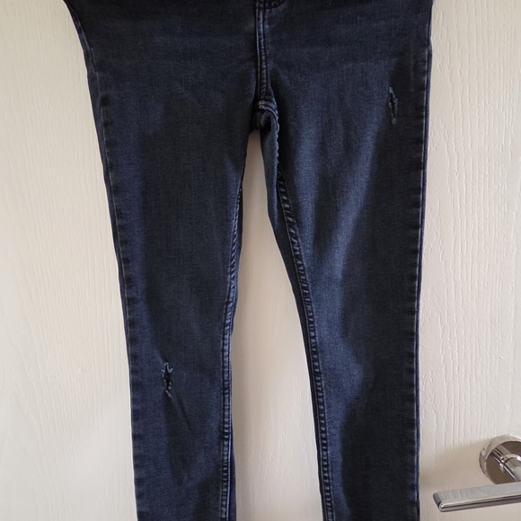Denim&Co Midnight Blue Skinny Jeans - Picture 1 of 5